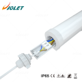 1200mm 36W no clips ip65 ik08 water proof lighting or food factory led vapor-tight lighting fixtures